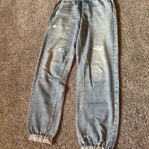Rag & Bone Light Blue Denim Joggers